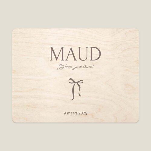 Herinneringskist - Strikje