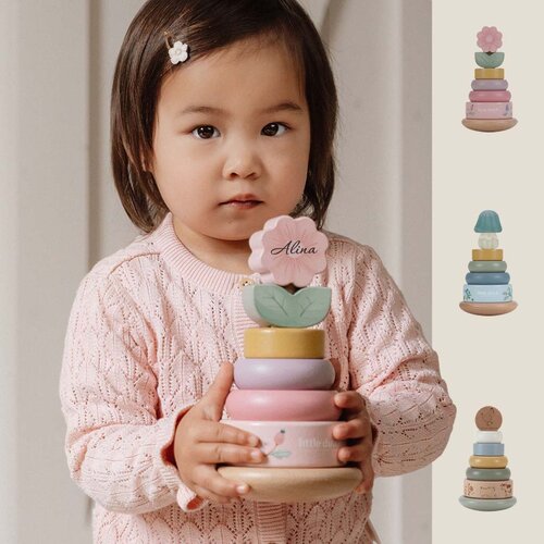 Tuimelstapelaar met naam - Little Dutch