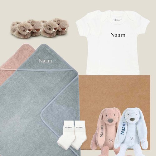 Kraamcadeau Box Tweeling - Happy Horse