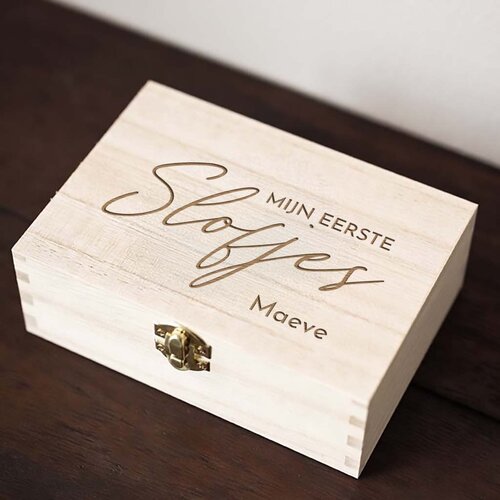 Kraamcadeau met babyslofjes