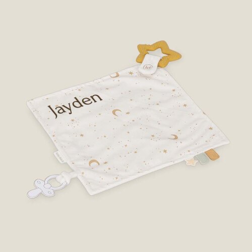 Knuffeldoekje met bijtring - Little Dutch