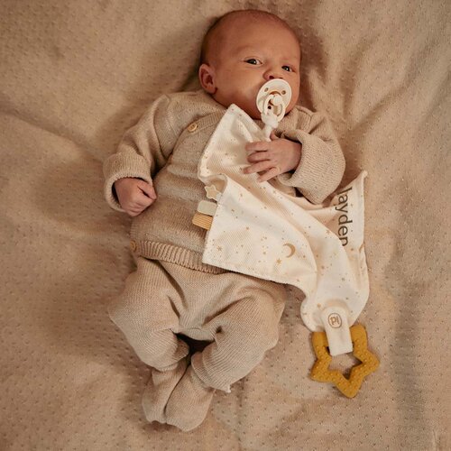 Knuffeldoekje met bijtring - Little Dutch