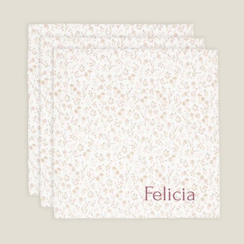 Hydrofiele doeken Jollein - Bloomy - 3 stuks