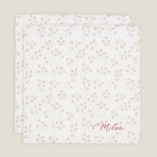 Hydrofiele doeken Jollein - Leafy Dreams - 2 stuks