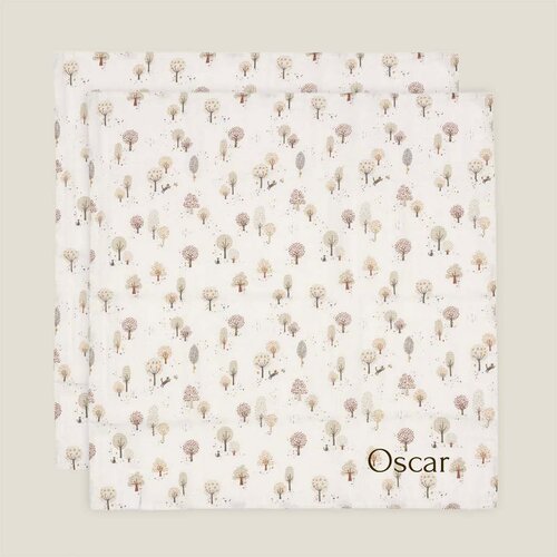 Hydrofiele doeken Jollein - Tiny Park - 2 stuks