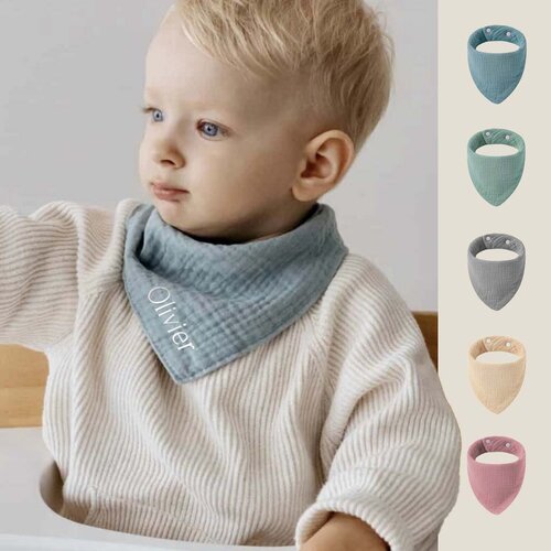 Bandana slabbetje met naam