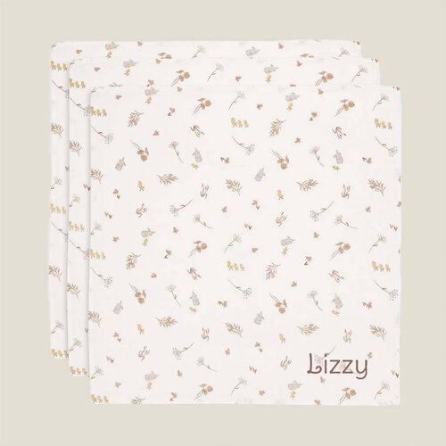 Hydrofiele doeken Jollein - Riverside - 3 stuks