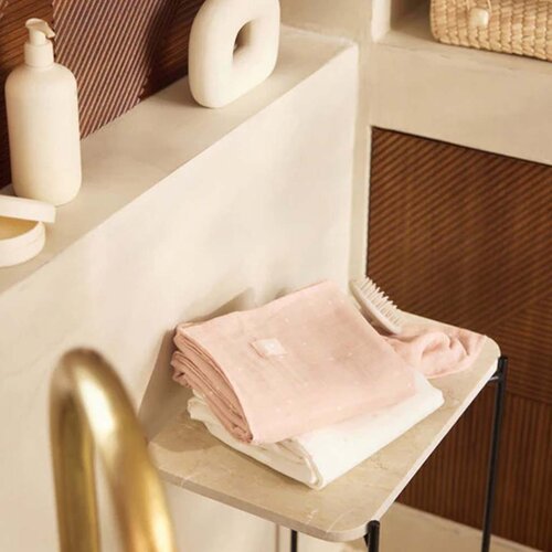 Hydrofiele doeken Jollein - Twinkling (Wild Rose) - 3 stuks