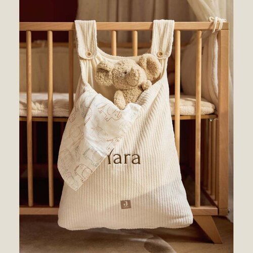 Boxopbergzak Cloudy Rib - Oatmeal - Jollein