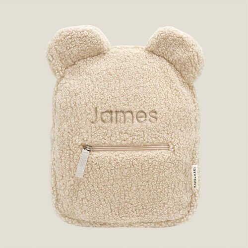 Kidslabel Teddy rugzak –  Beige Kidslabel Teddy rugzak –  Beige
