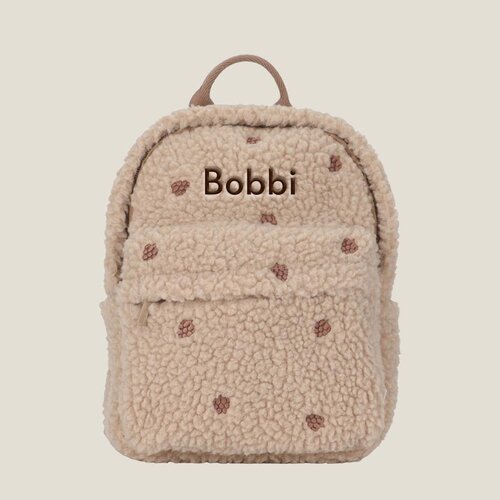 Teddy Rugzakje Taupe - Little Dutch