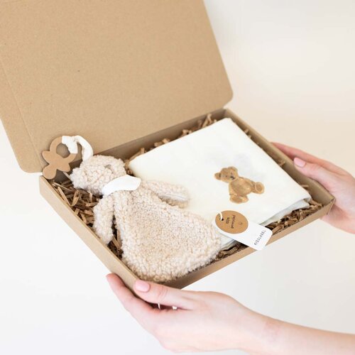 Brievenbuscadeau hydrofieldoek - Teddy beer