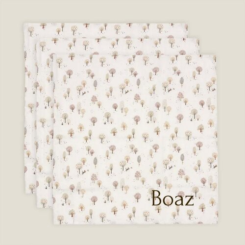 Hydrofiele doeken Jollein - Tiny Park - 3 stuks