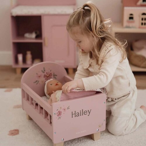 Poppenbedje - Licht Roze - Little Dutch