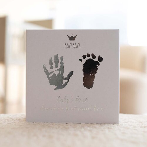 BamBam Hand/Foot Print Grey