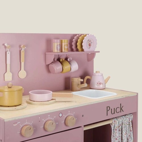 Houten speelkeuken - Roze - Little Dutch