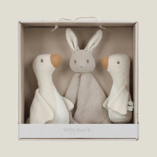 Giftset Beige Newborn Naturals - Little Dutch