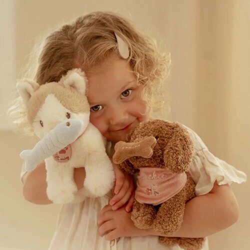 Knuffelkat Marley In Tas - Little Dutch