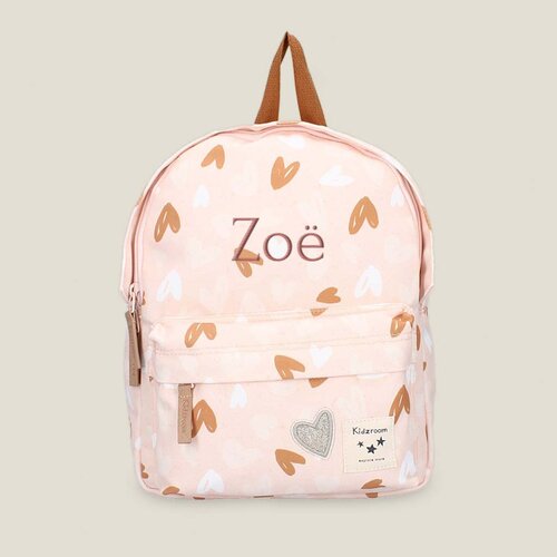 Rugzak - Loving Days - Pink/Hearts - Kidzroom Rugzak - Loving Days - Pink/Hearts - Kidzroom