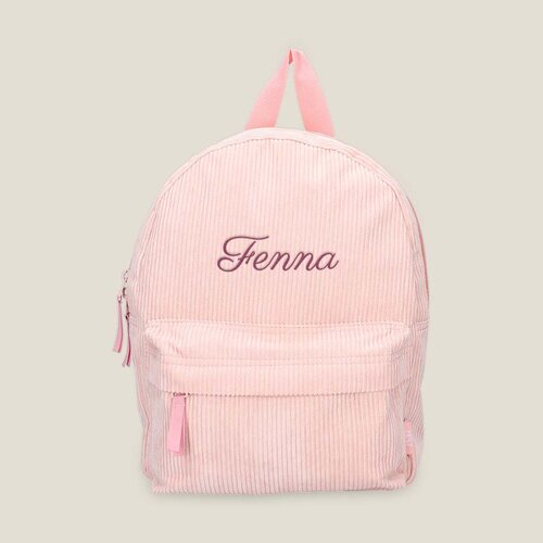 Corduroy rugzak - Run Around - Pink - Pret 