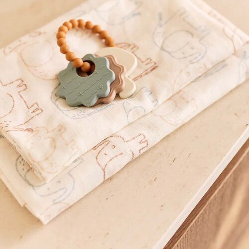 Hydrofiele doeken - 3 stuks - Elephant Tales - Jollein