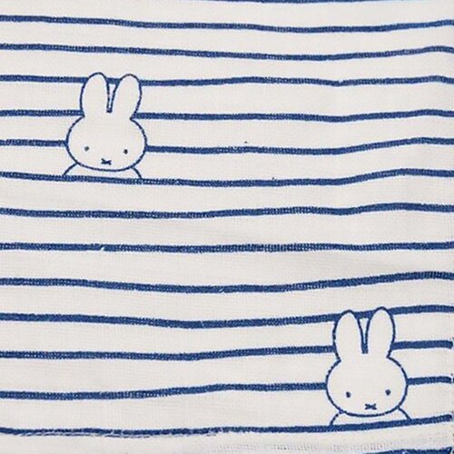 Hydrofiele doeken - 2 stuks - Miffy Stripe Navy - Jollein