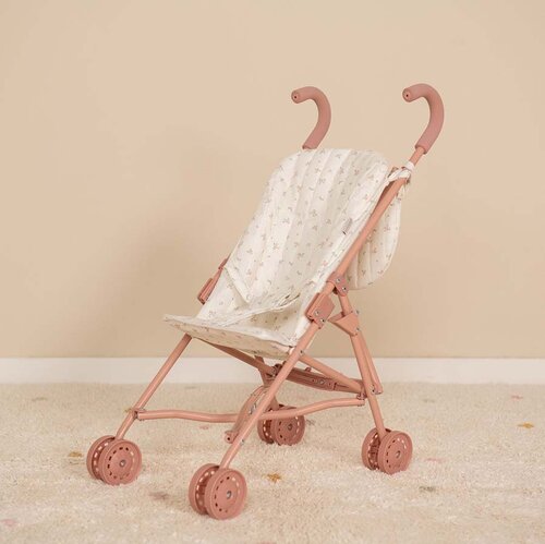Metalen poppenbuggy - Little Dutch