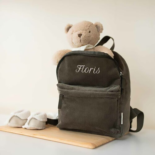 Kinderrugzak Corduroy Forest Green - KC Boutique