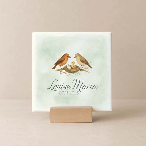 Geboortetegel - Vogelnestje