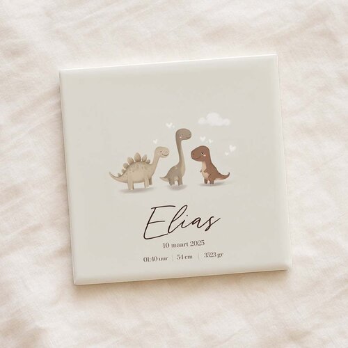 Geboortetegel - Dinos