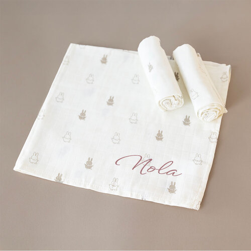 Hydrofiele doeken - 3 stuks - Jollein x Nijntje