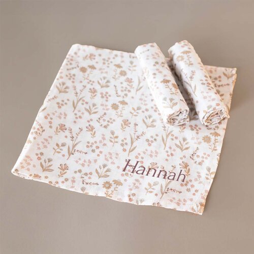 Hydrofiele doeken - 3 stuks - Bloomy - Jollein