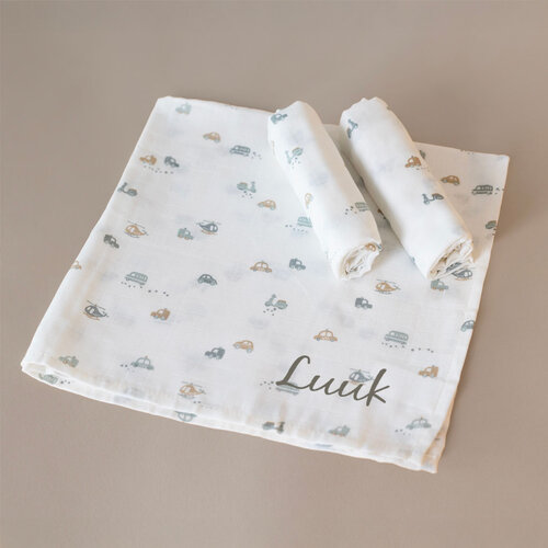 Hydrofiele doeken - 3 stuks - On the Go - Jollein