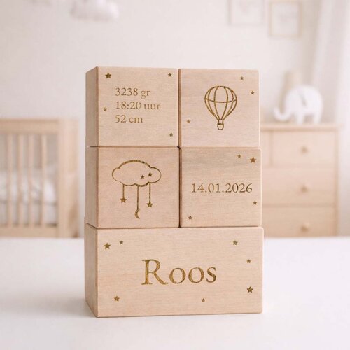 Geboorteblokken - Wolkje