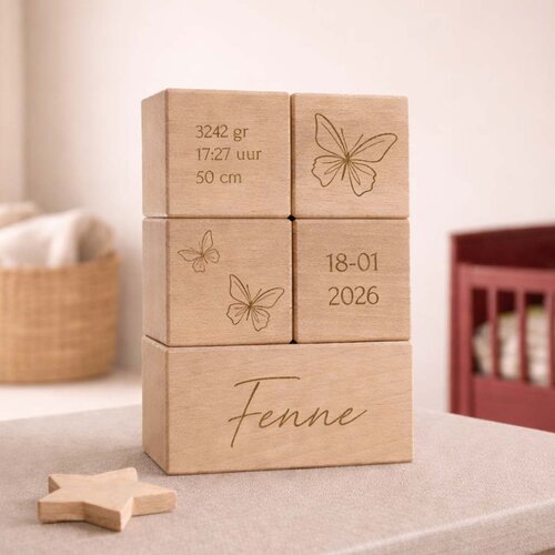 Geboorteblokken - Vlinders