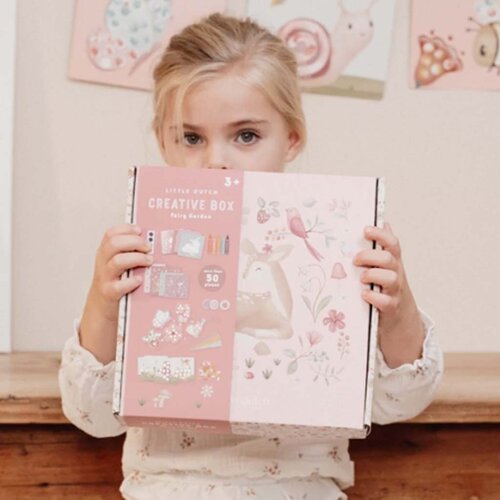 Knutseldoos XL - Meerkleurig - Fairy Garden - Little Dutch
