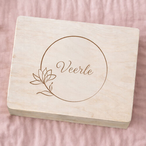 Herinneringskist - Flower