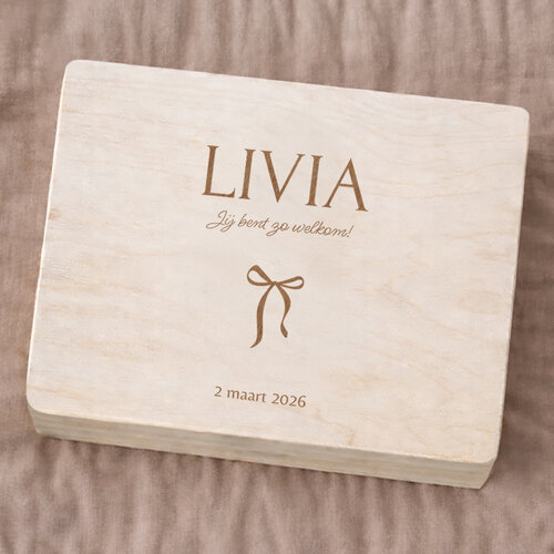 Herinneringskist - Strikje