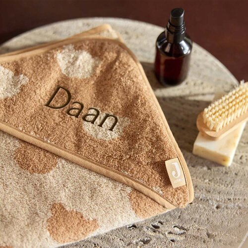 Badcape badstof - Jacquard - Jollein