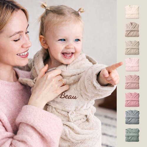 Peuter badjas met naam