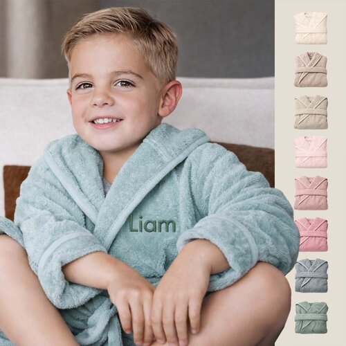 Kinder badjas met naam