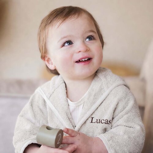 Kinder badjas met naam