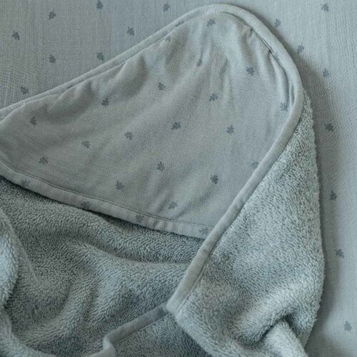 Badcape Blauw - Little Dutch