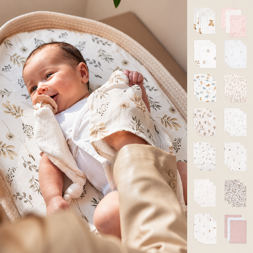 Hydrofiele Baby Washandjes 3 stuks - Jollein