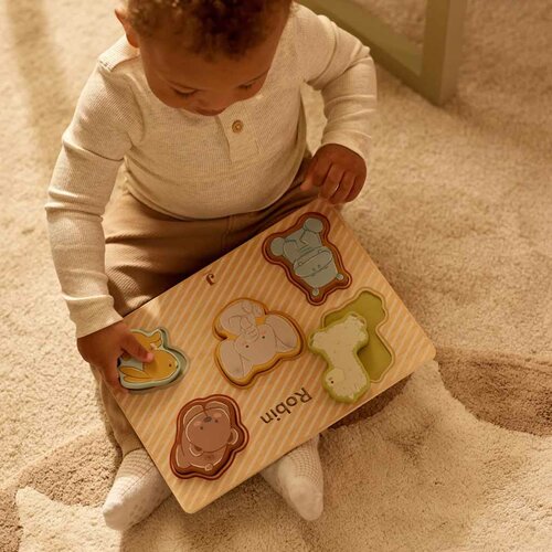 Houten Vormenpuzzel - Jollies - Jollein