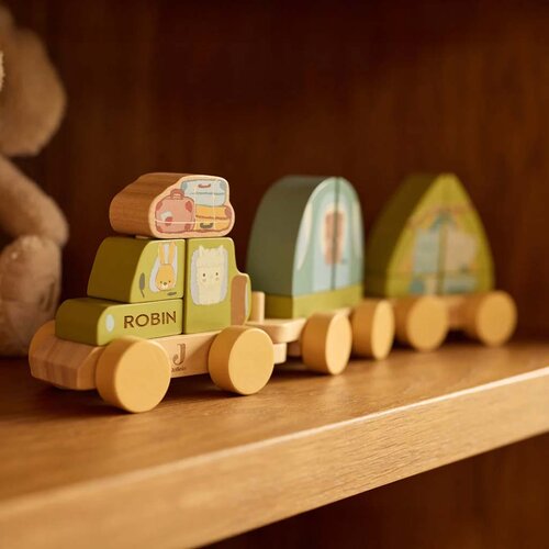 Houten Speelgoedtrein - Jollies Camping - Jollein