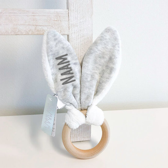 BamBam houten bijtring met naam