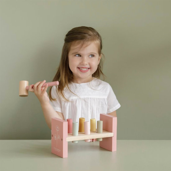 Little Dutch Hamerbank - Roze