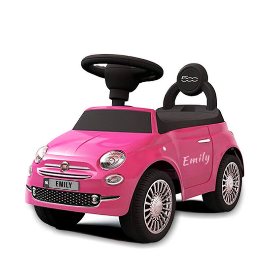 Loopauto's voor meisjes en jongens. Met naam of tekst.