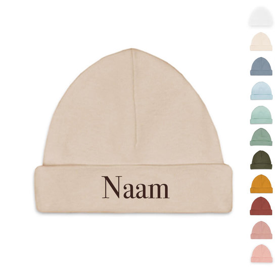 Babymutsje met naam